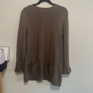 Sweater dress, size L